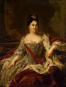 Jjean-Marc nattier Portrait of Catherine I Spain oil painting artist